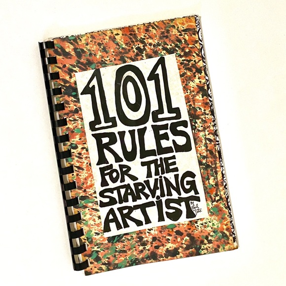 RARE Signed 90s Artzine by Paul Fata: 101 Rules for the Starving Artist Pop Art - Picture 1 of 5